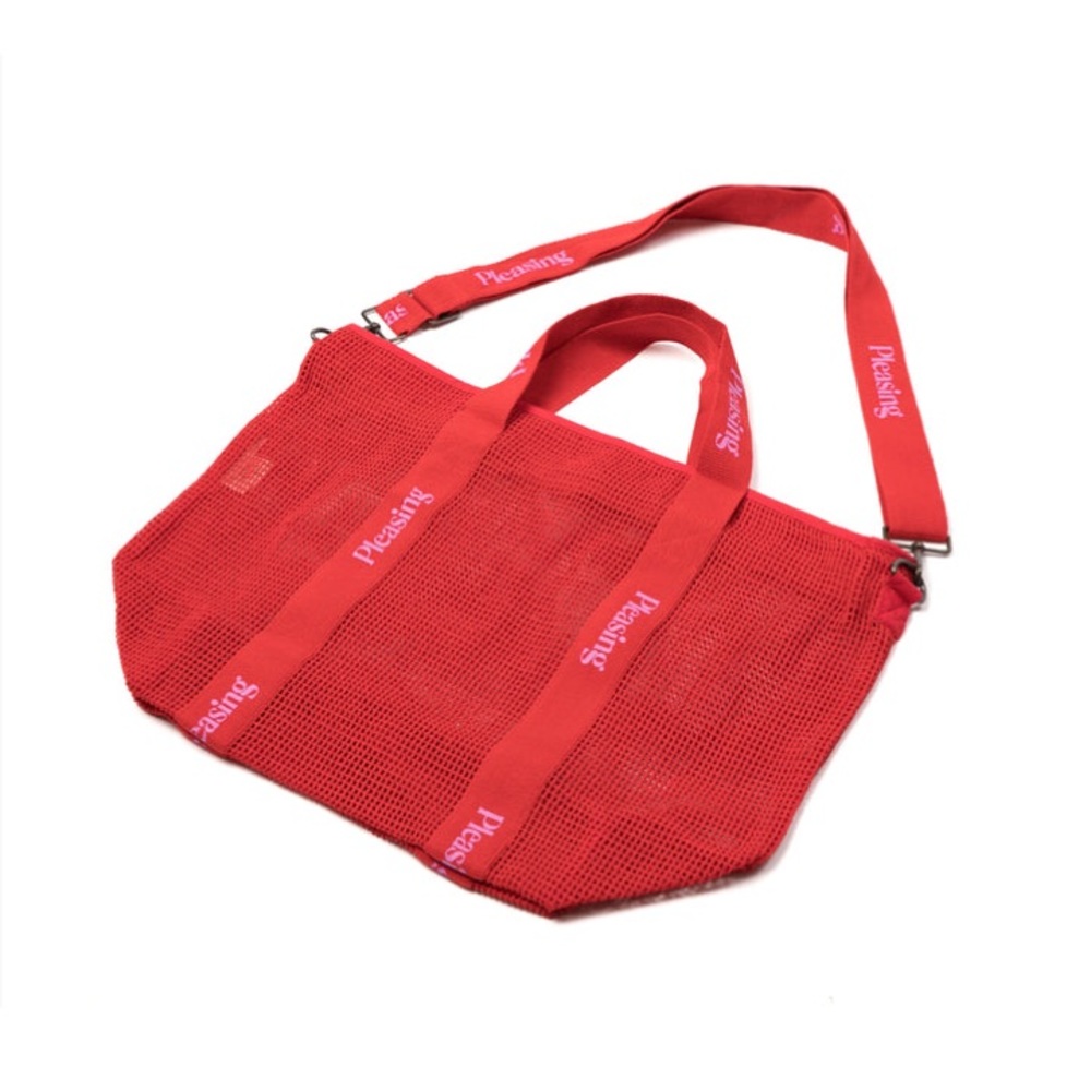 NEW IN BAG Pleasing by Harry Styles Beach Tote in Red